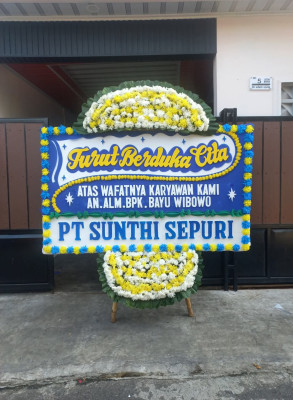 Papan Bunga Duka di Ketitang